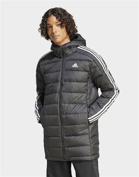 adidas light hooded daunenjacke grau herren|Adidas Man Essentials 3.